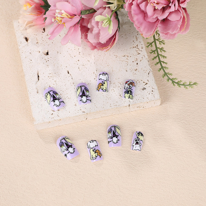 Creative Nail Set with Cartoon Designs Stornfield