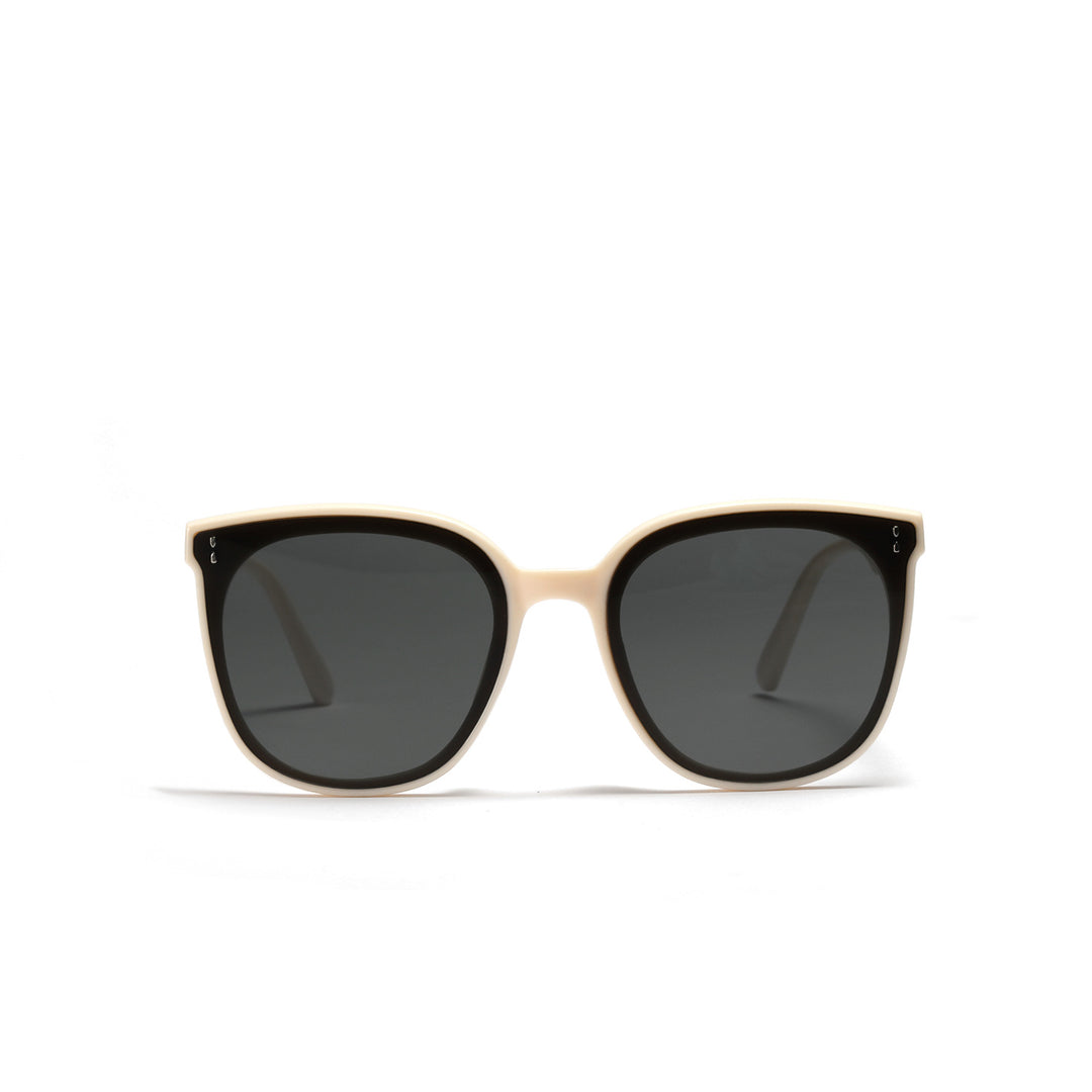 Women’s fashionable square sunglasses with high-quality transparent frame Stornfield