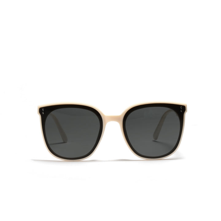 Women’s fashionable square sunglasses with high-quality transparent frame Stornfield