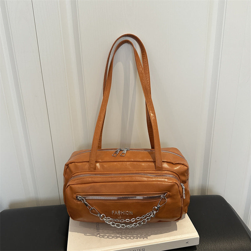 Trendy Multi-Pocket Handbag