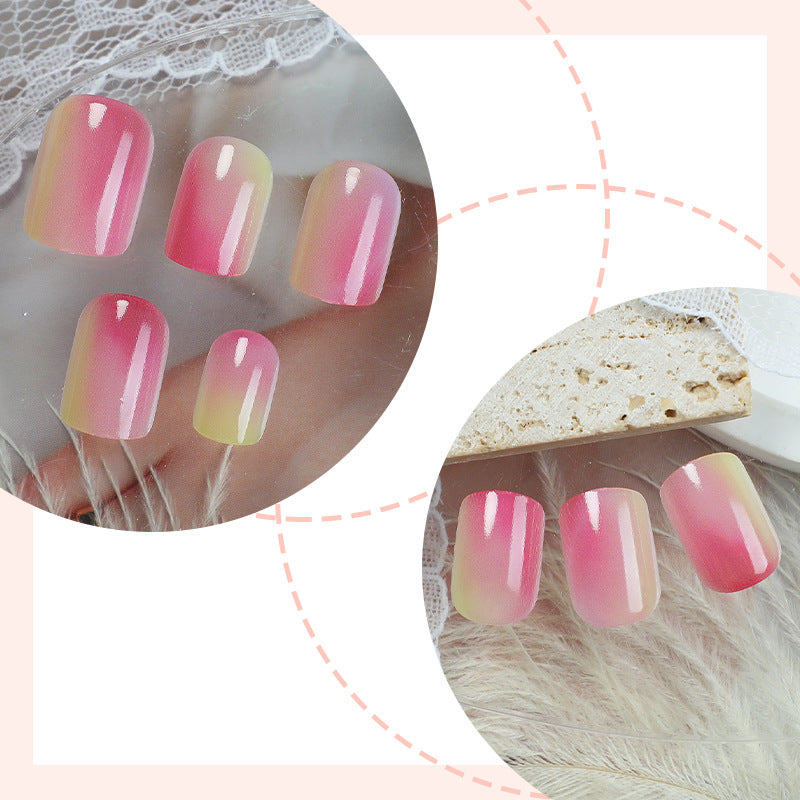 Premium Ombre Press-On Nail Set Stornfield