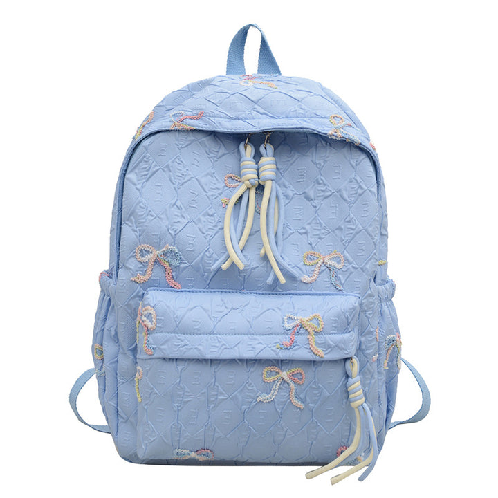 Embroidered Quilted Backpack Stornfield