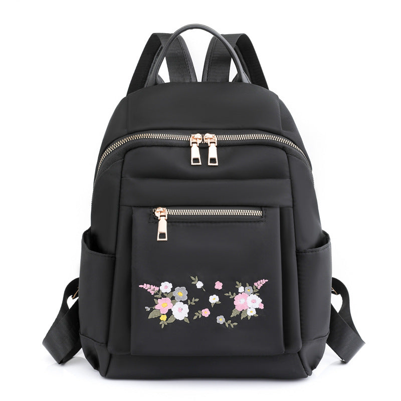 Floral Embroidered Backpack Stornfield