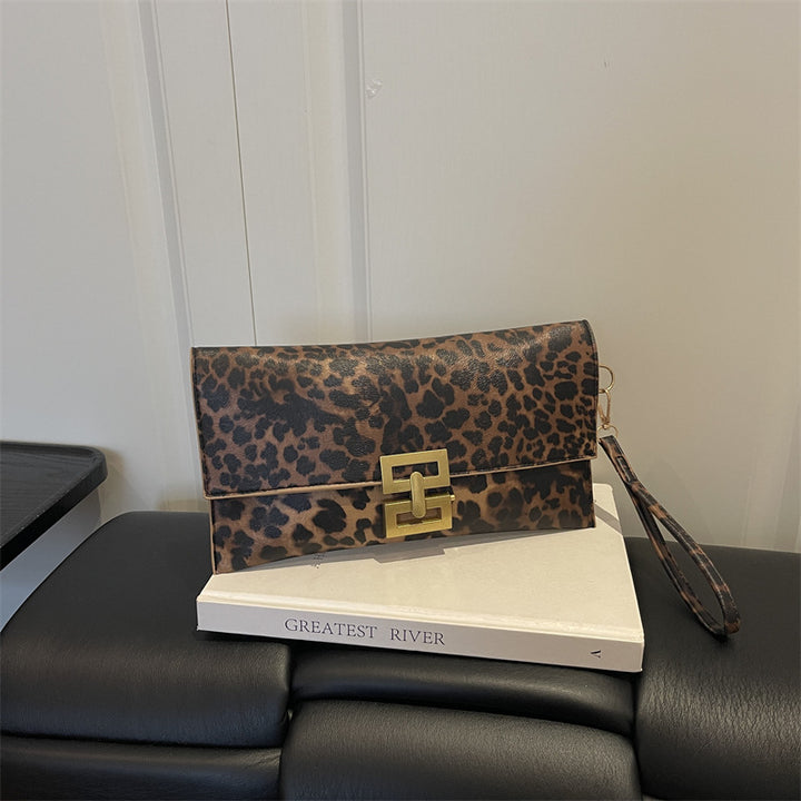 Animal Print Clutch