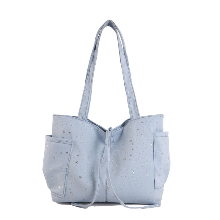 WoStar-Patterned Canvas Tote Bag Stornfield