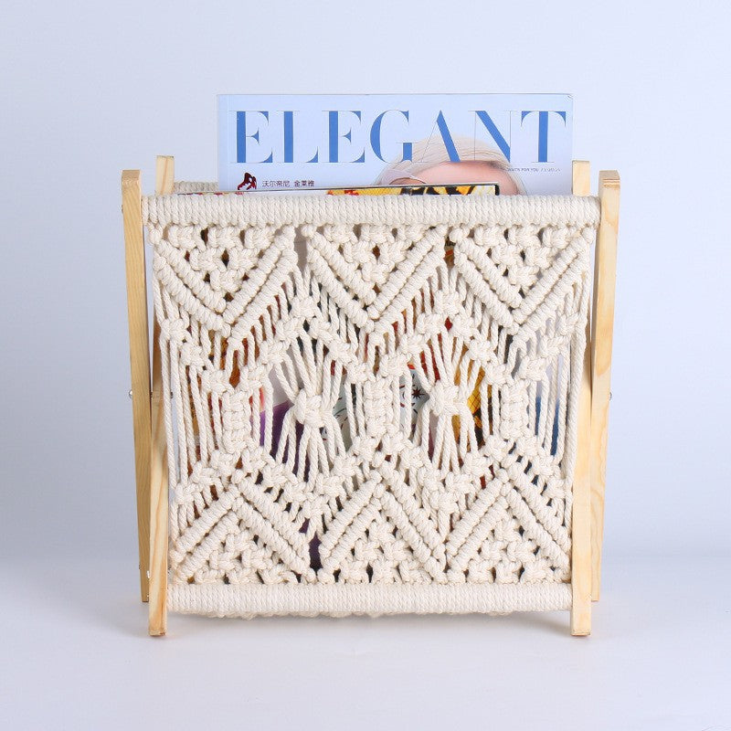Macrame Magazine Rack Stornfield
