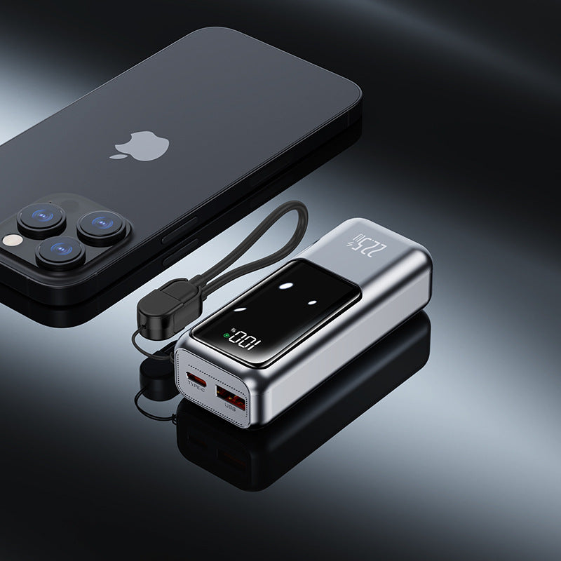 Portable power bank with digital energy display and fast charging function Stornfield