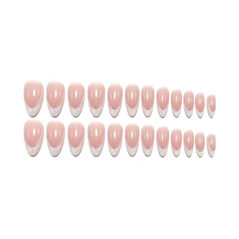 Elegant Artificial Nails with Pointed Design Stornfield