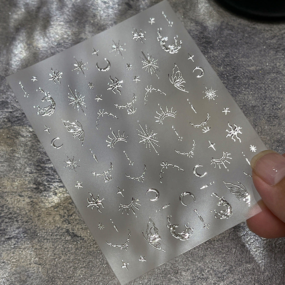 Celestial Nail Art Foil Stickers