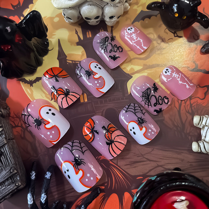 Themed Decorative Press-On Nail Set Stornfield