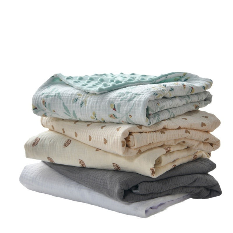 Plush Quilted Double-Sided Baby Blanket Stornfield