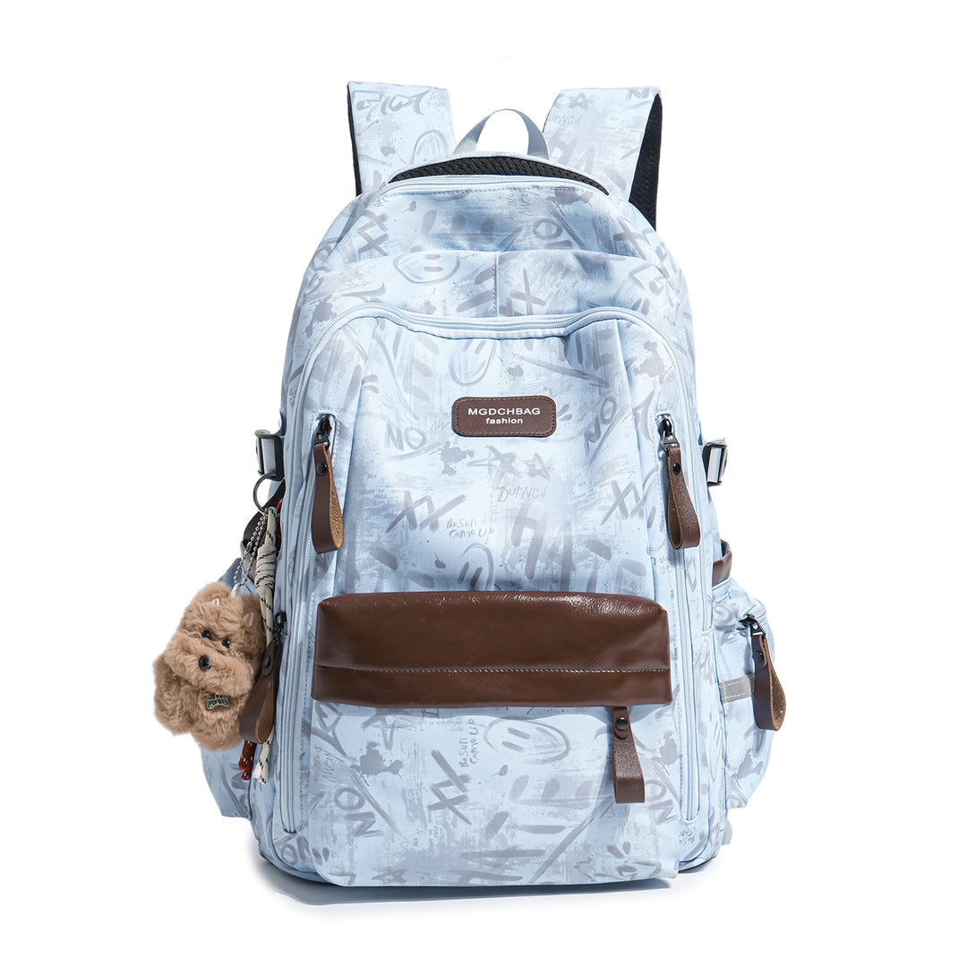 Versatile Graphically Enhanced Backpack Stornfield