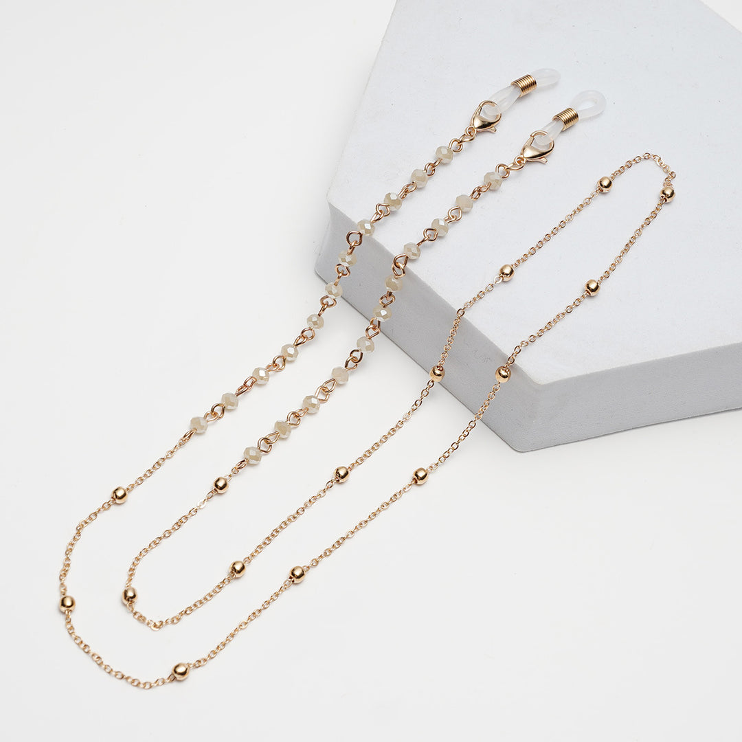 Premium Pearl-Embellished Eyewear Chain Stornfield