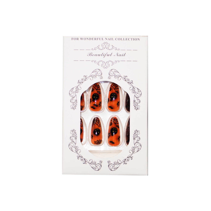 Halloween-Themed Decorative Press-On Nail Art Stornfield