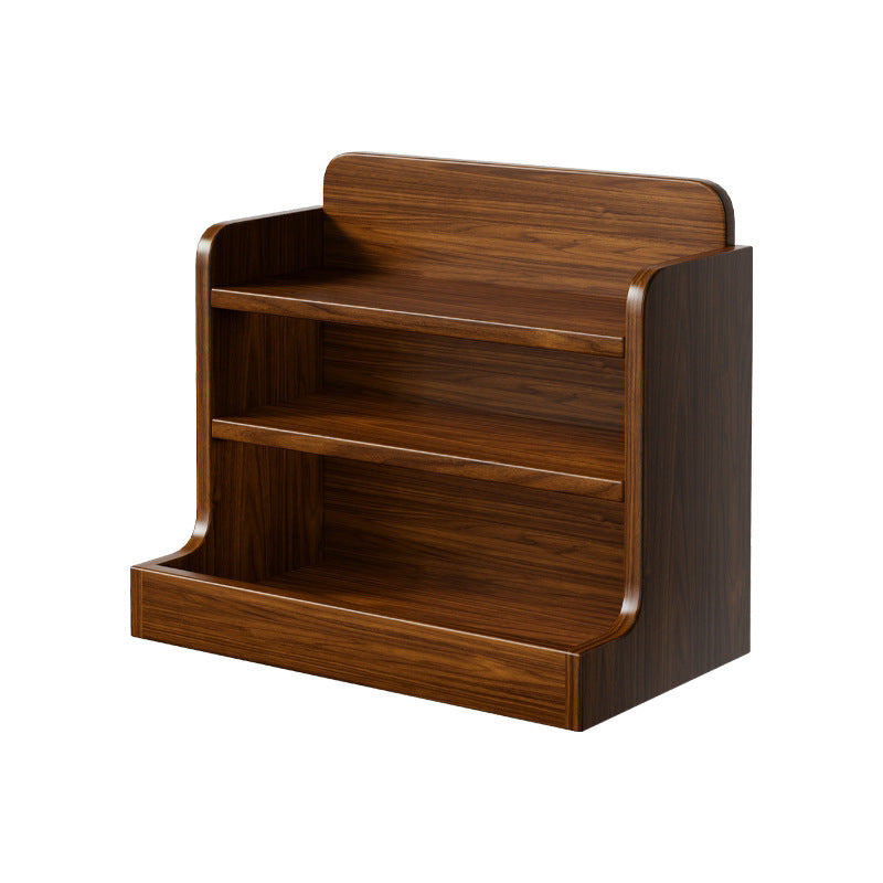Solid Wood Countertop Multi‑Tier Mug, Jar and Spice Display Organizer