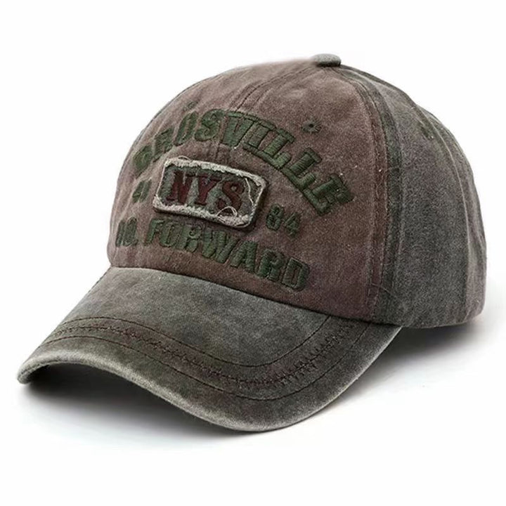 Men's Distressed Vintage-Inspired Baseball Cap Stornfield