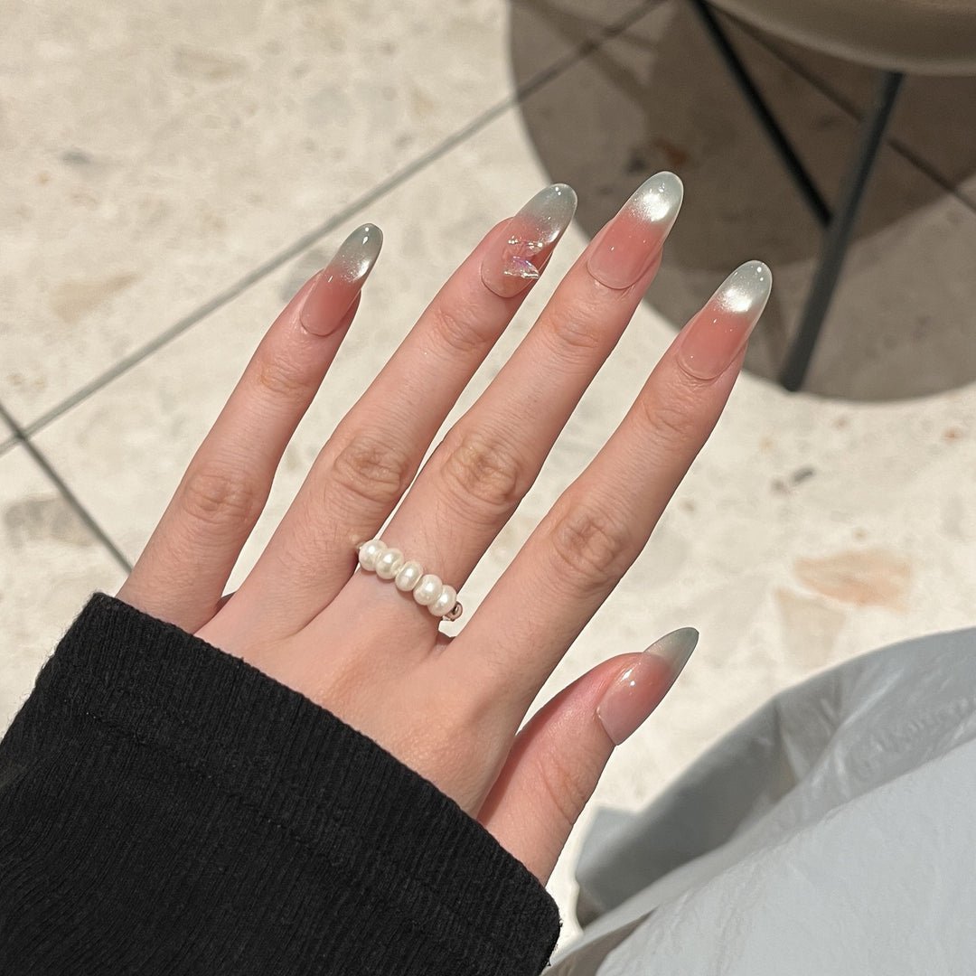 Ombre Stiletto Press-On Nail Extensions Stornfield