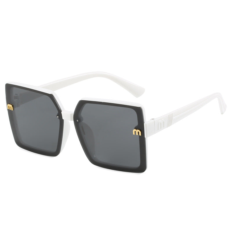 Women's stylish square sunglasses with mirrored gradient Stornfield