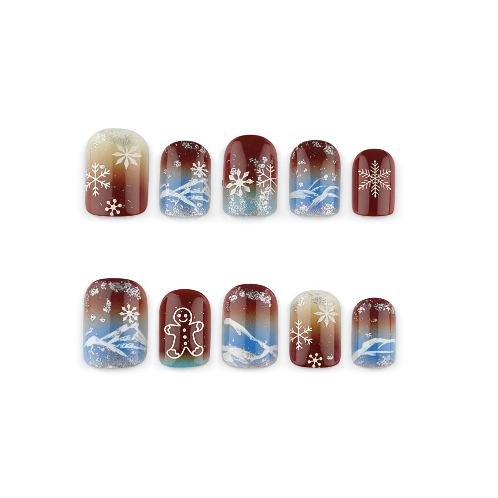 Decorative Winter Nail Art Stornfield