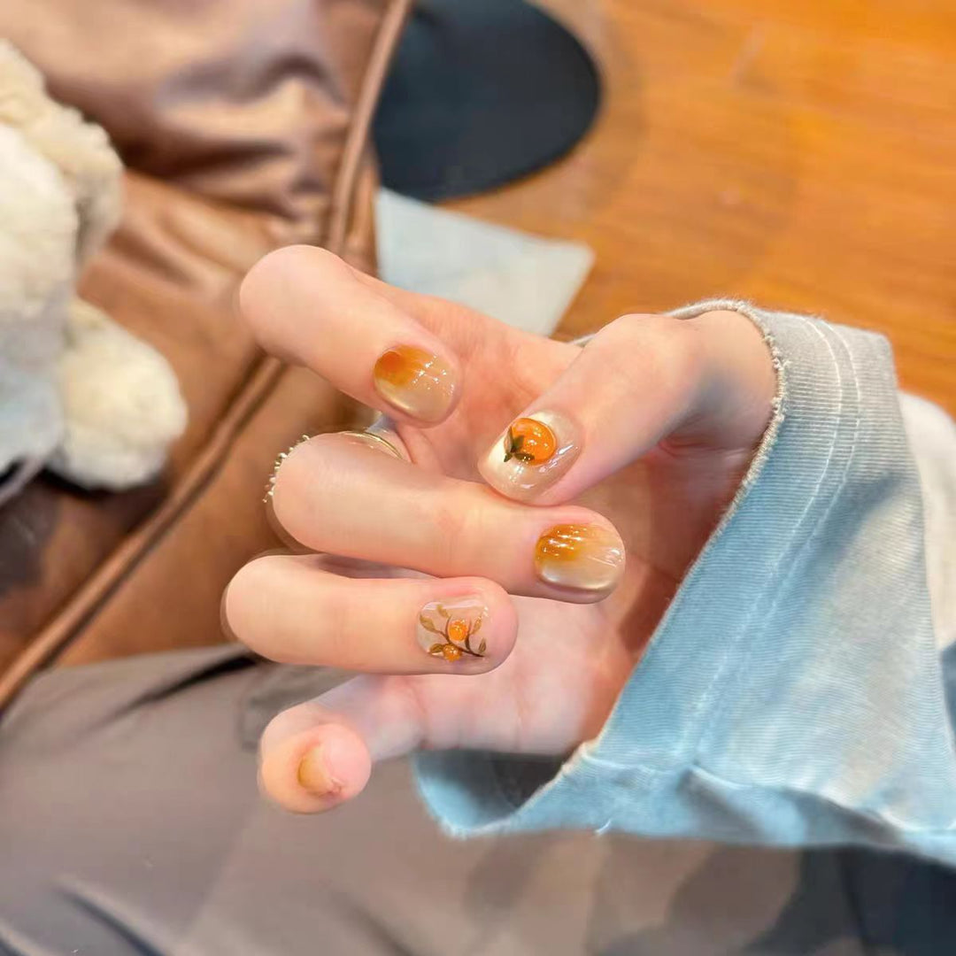 Premium Glossy Cashmere Nail Set Stornfield