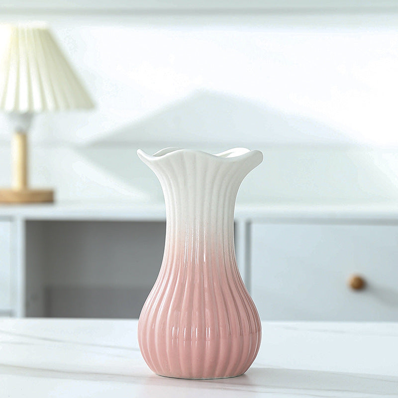 Elegant Floral Design Ceramic Vase Stornfeild