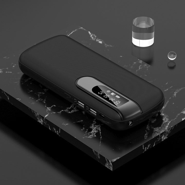 Portable power bank with digital charging display and intelligent fast charging Stornfield