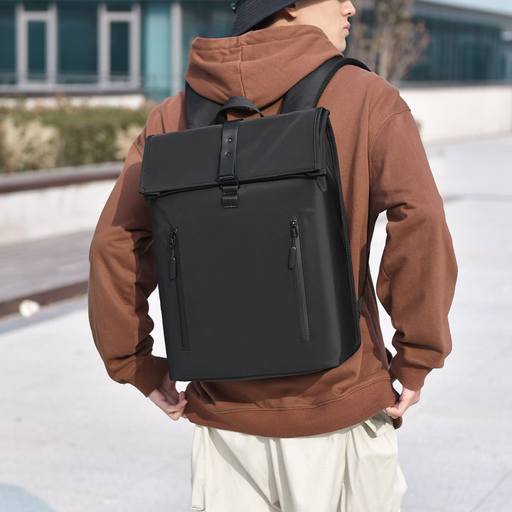 Stylish Waterproof Roll-Top Backpack Stornfield