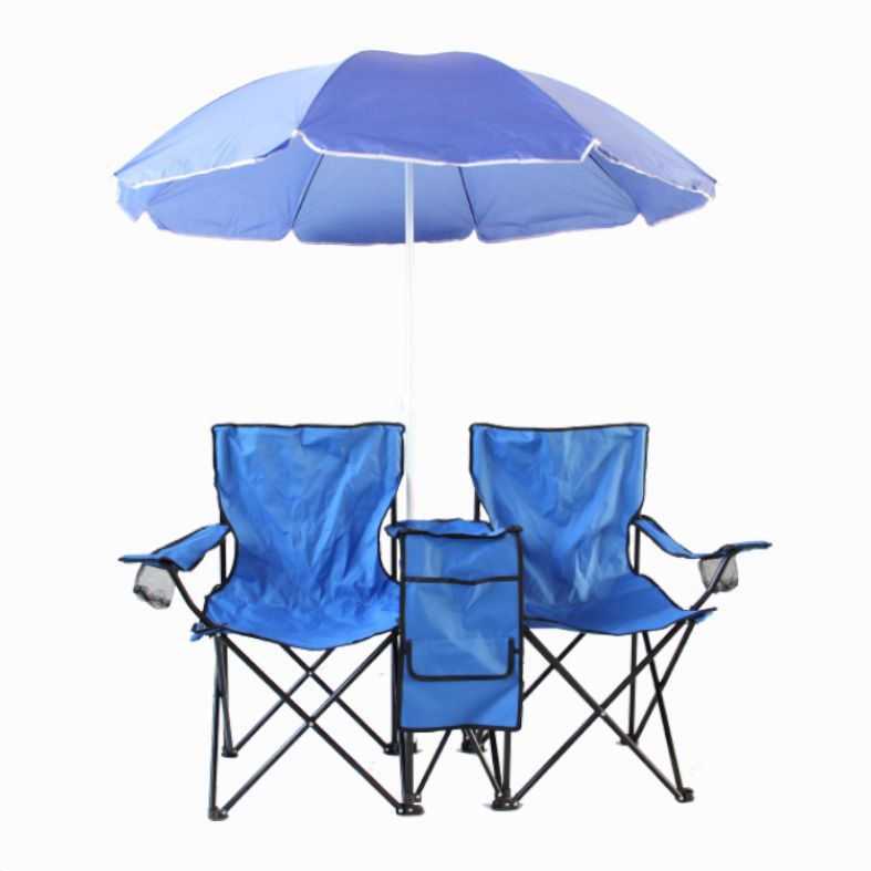 Folding Chair Set with Umbrella Stornfield