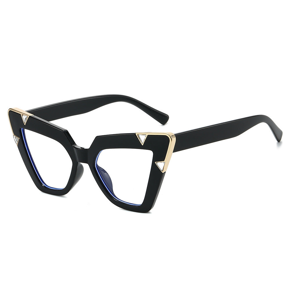Statement Cat-Eye Sunglasses with Decorative Accents Stornfield