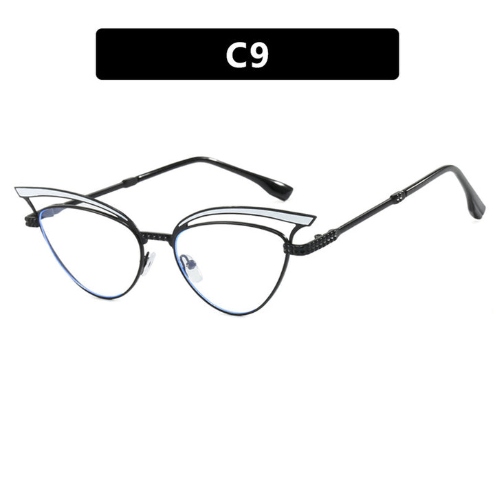 Women's Cat-Eye Glasses with Filigree Design Element Stornfield