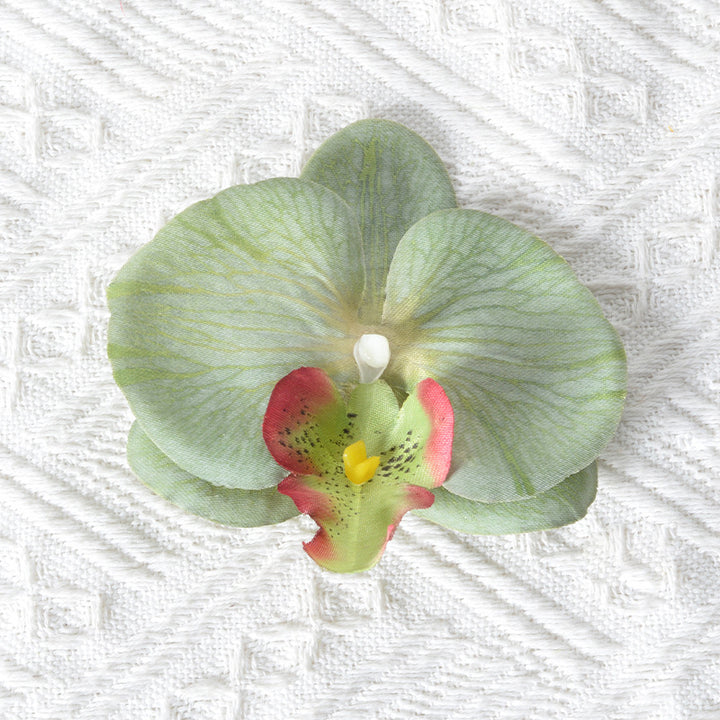 Elegant Fabric Orchid Hair Clip