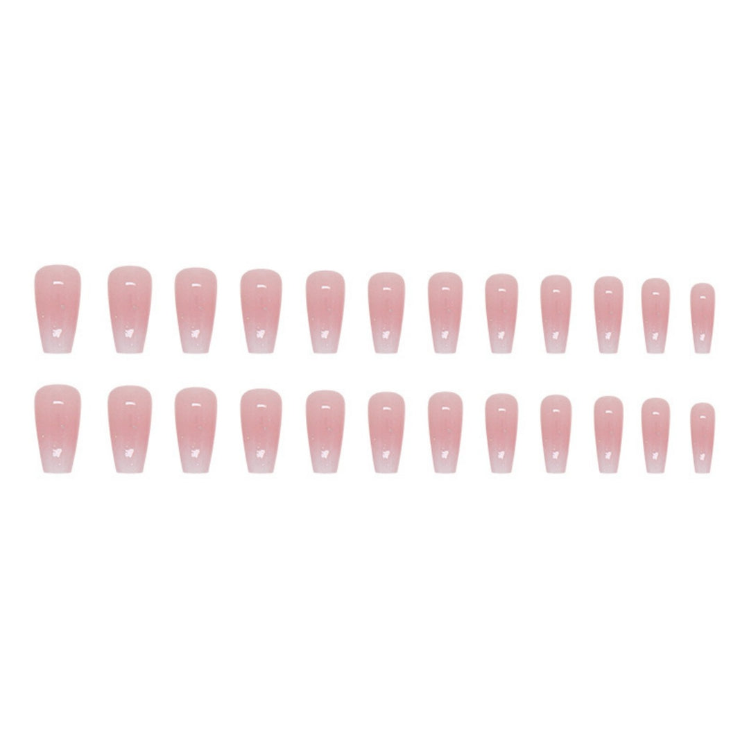 Elegant Ombre Square Nail Extensions Stornfield