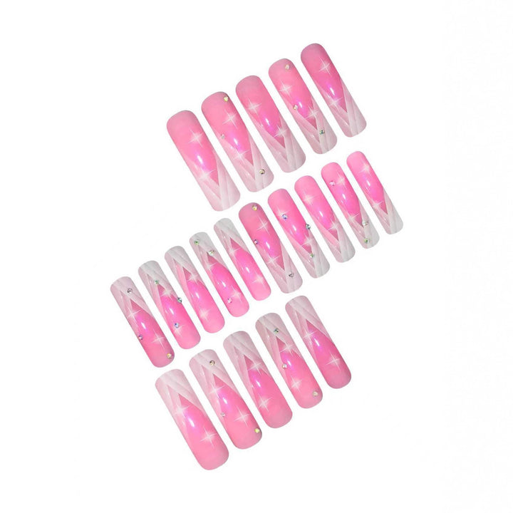 Glamorous Long Nail Enhancements Stornfield