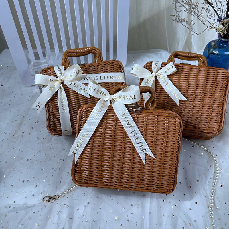Women classic rattan handbag Stornfield