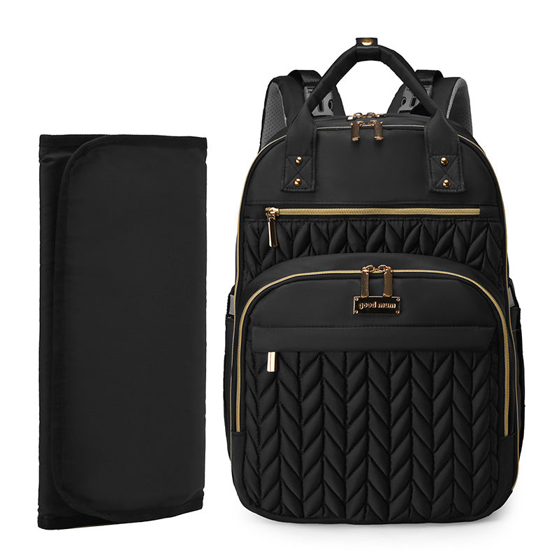 Stylish Quilted Diaper Backpack Stornfield