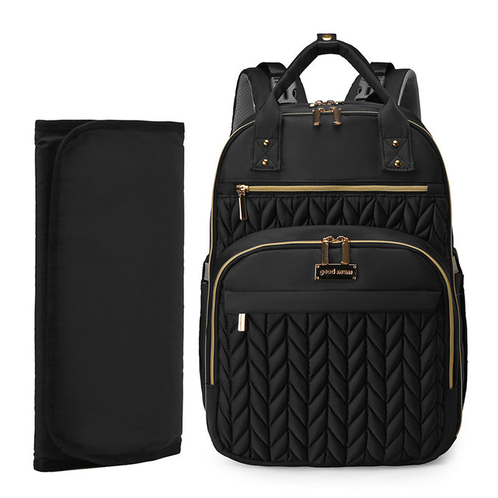 Stylish Quilted Diaper Backpack Stornfield