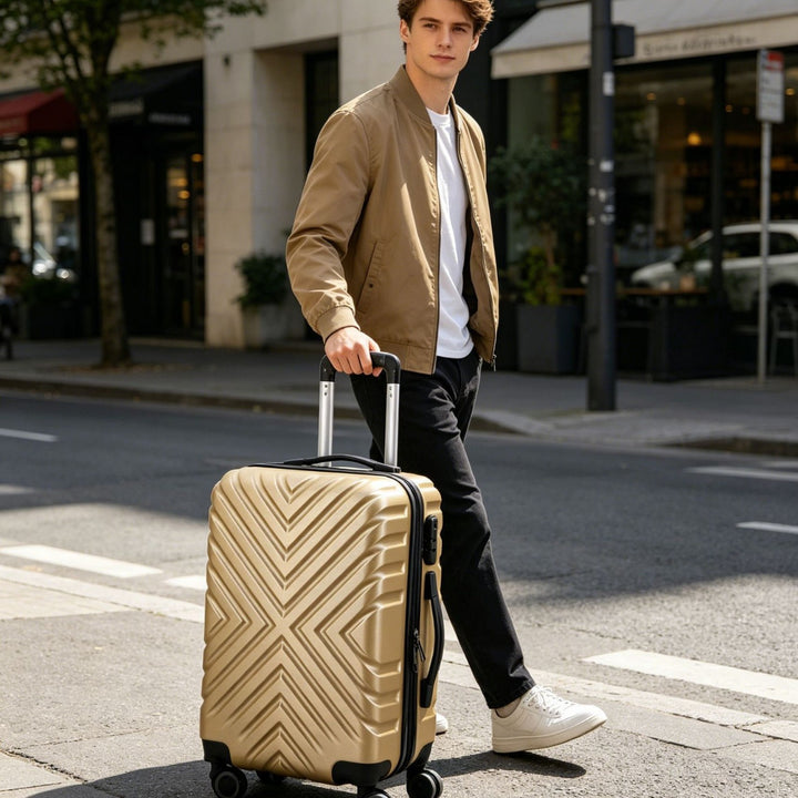 Unisex Premium Hard Shell Rolling Travel Case Stornfield