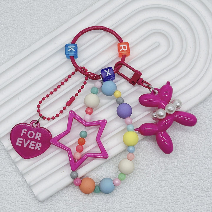 Colorful Themed Charm Keychain Stornfield