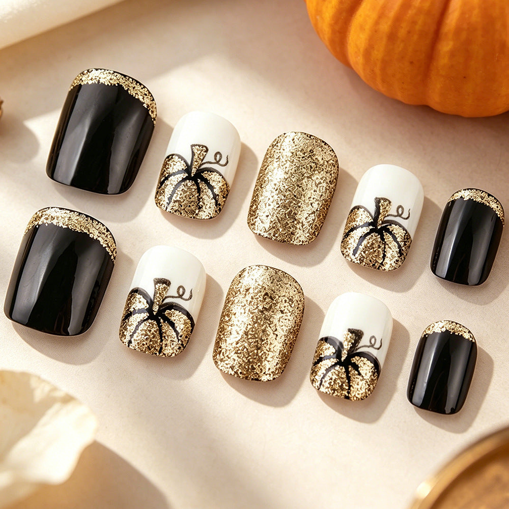 Halloween-Themed Gel Nail Art Set Stornfield