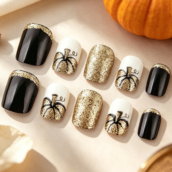 Halloween-Themed Gel Nail Art Set Stornfield
