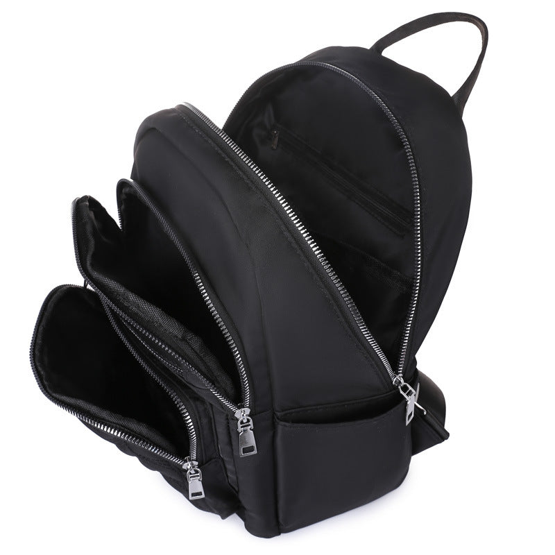 Compact Textured Backpack Stornfield