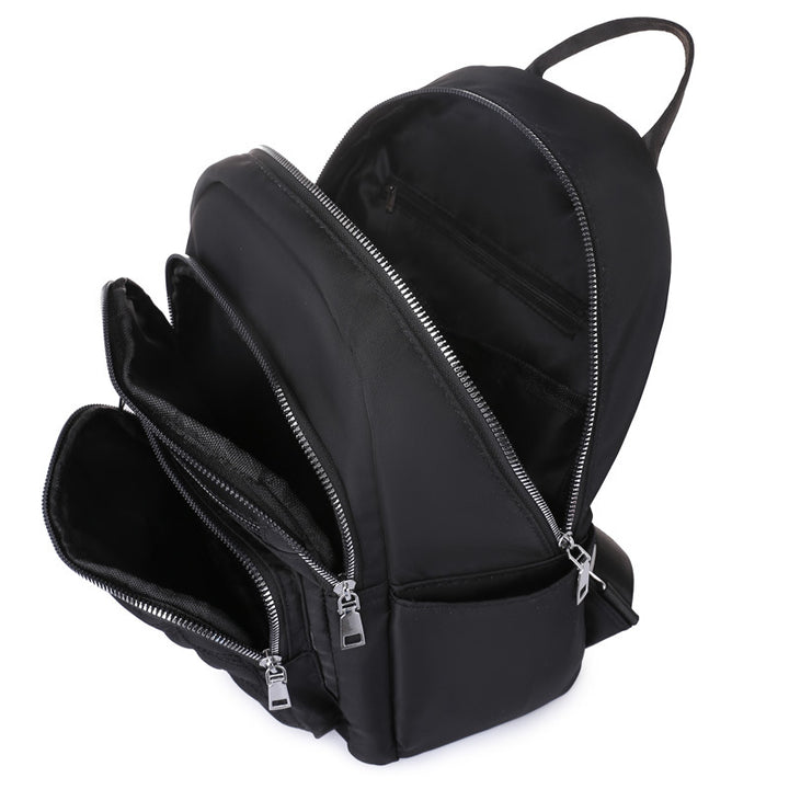 Compact Textured Backpack Stornfield