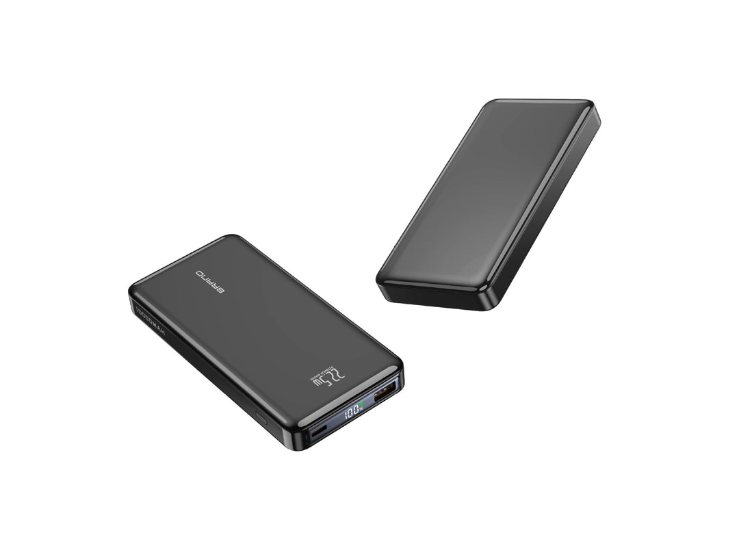 Portable fast charging power bank with integrated LED display Stornfield
