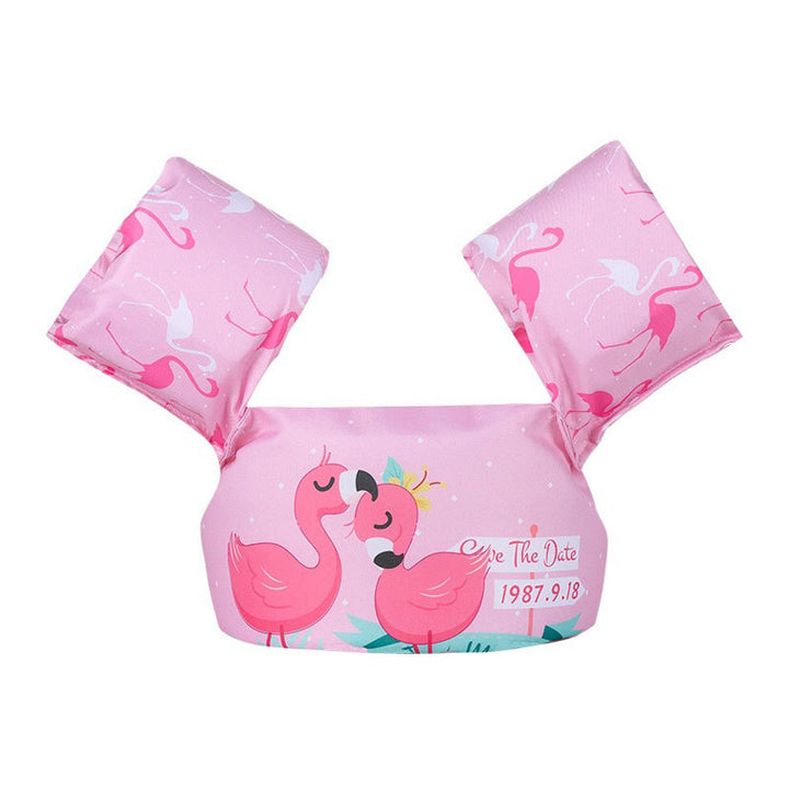 Women's Inflatable Swim Aid with Colorful Flamingo Design Stornfield