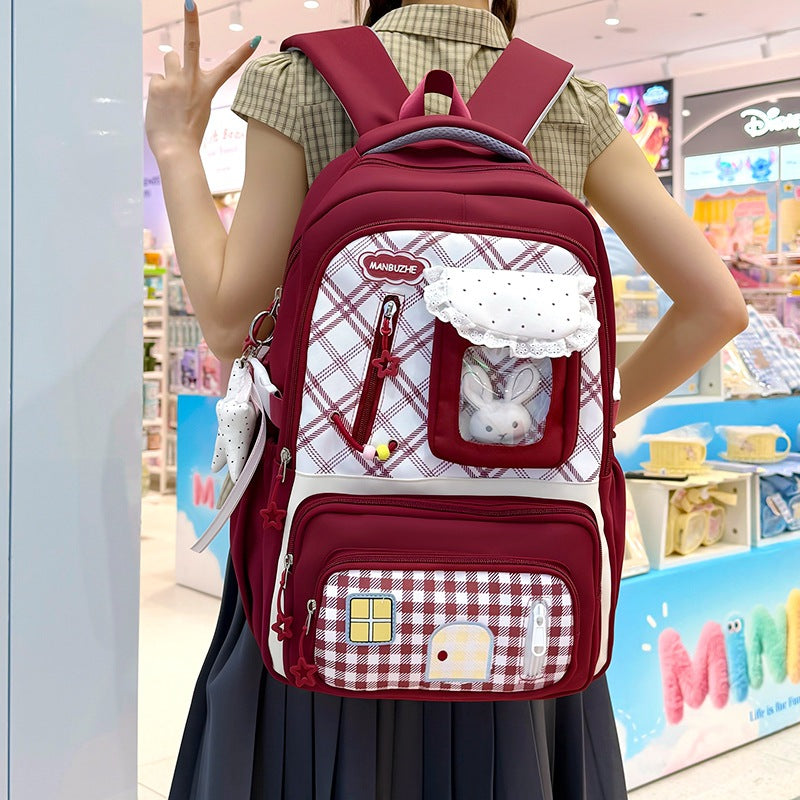 Cute Animal Print School Backpack Stornfield
