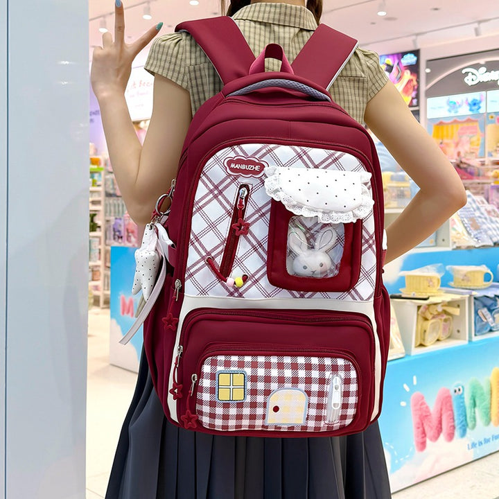 Cute Animal Print School Backpack Stornfield