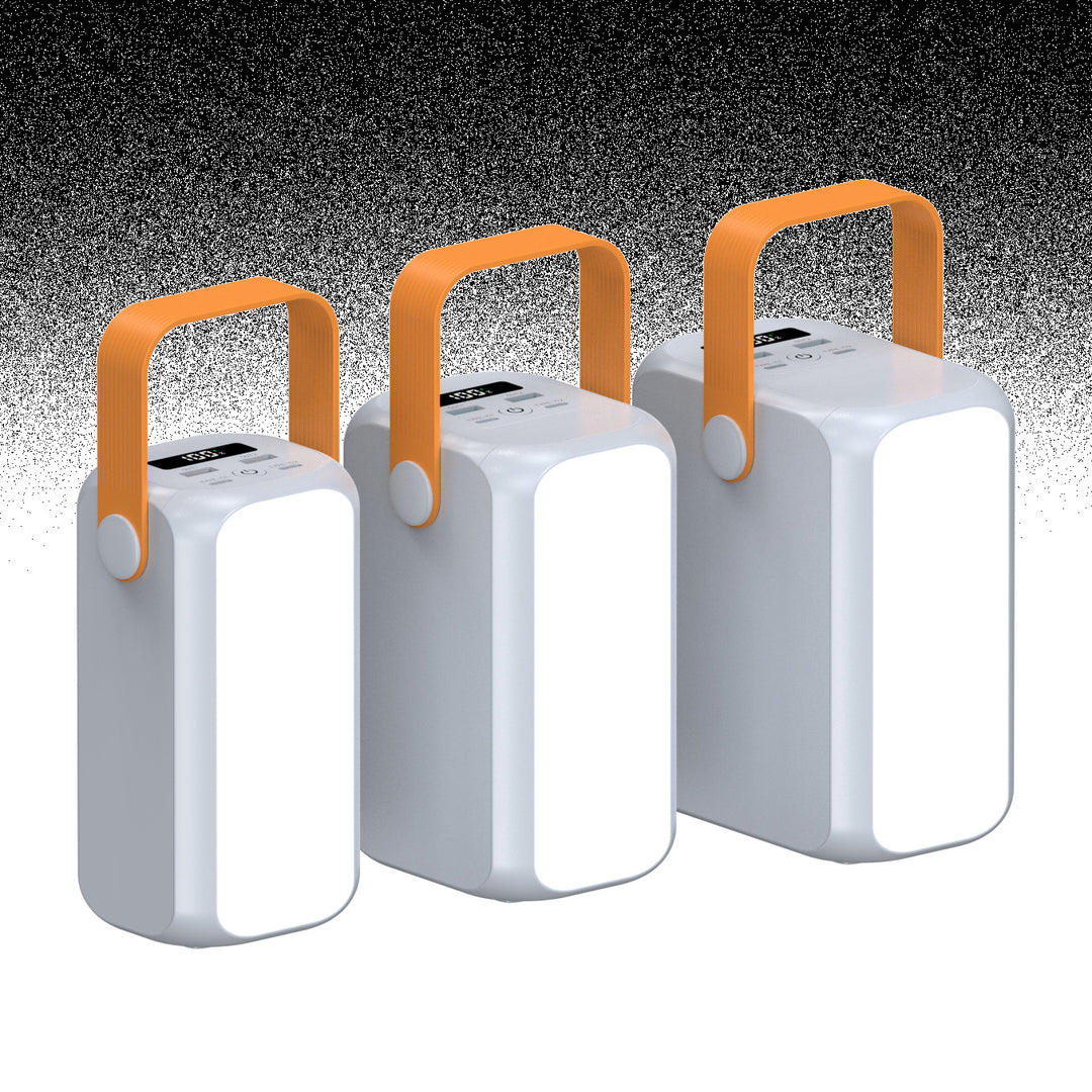 Portable power bank with multifunctional charging port and integrated carrying handle Stornfield