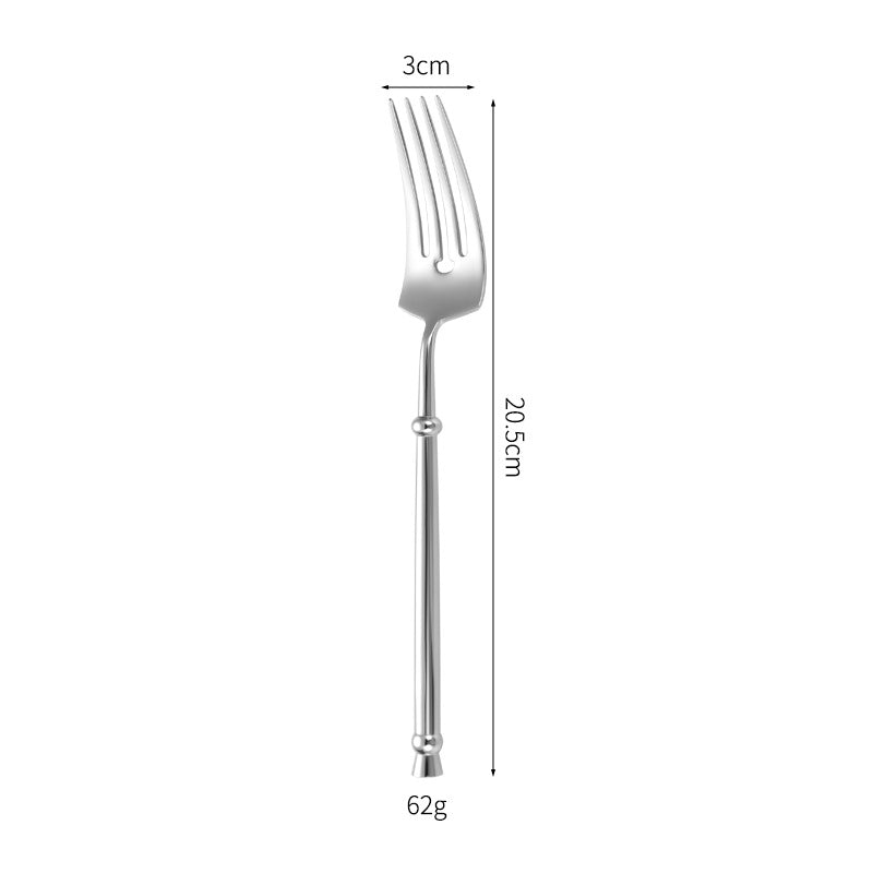 Elegant soup fork with ergonomic handle Stornfield