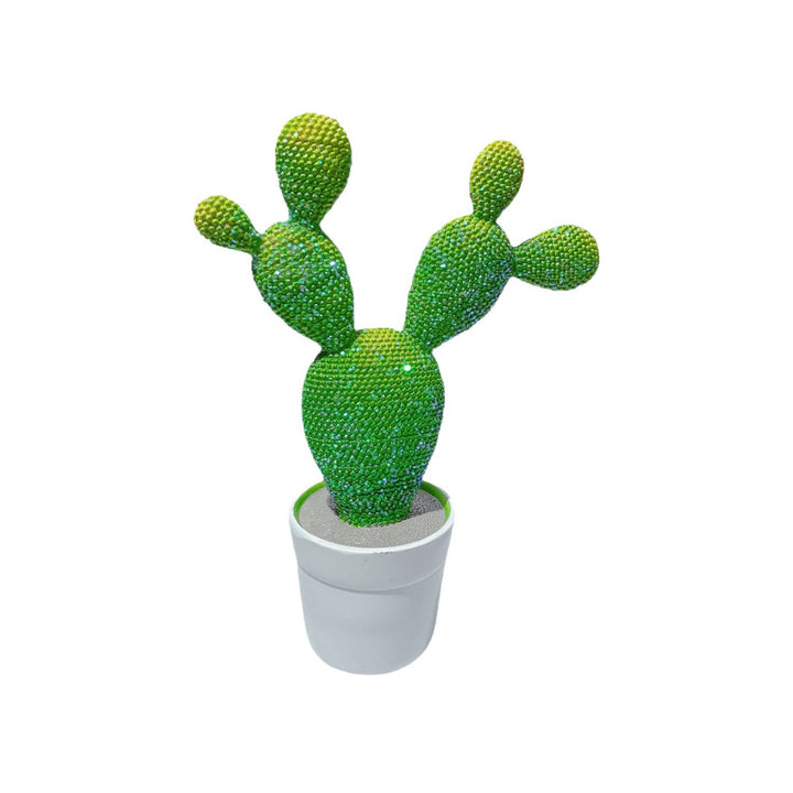 Glittering Cactus Decorative Figure Stornfield