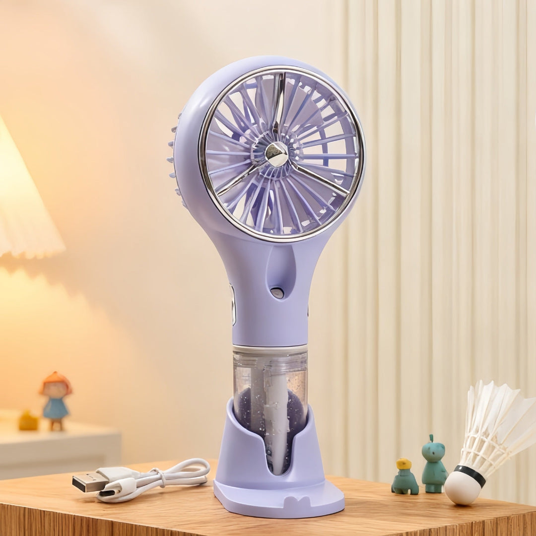 Women's Mini Mist Fan with USB Connection Stornfield